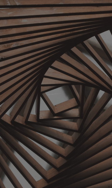 Architectural spiral pattern