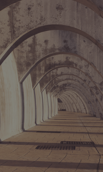Tunnel of arches